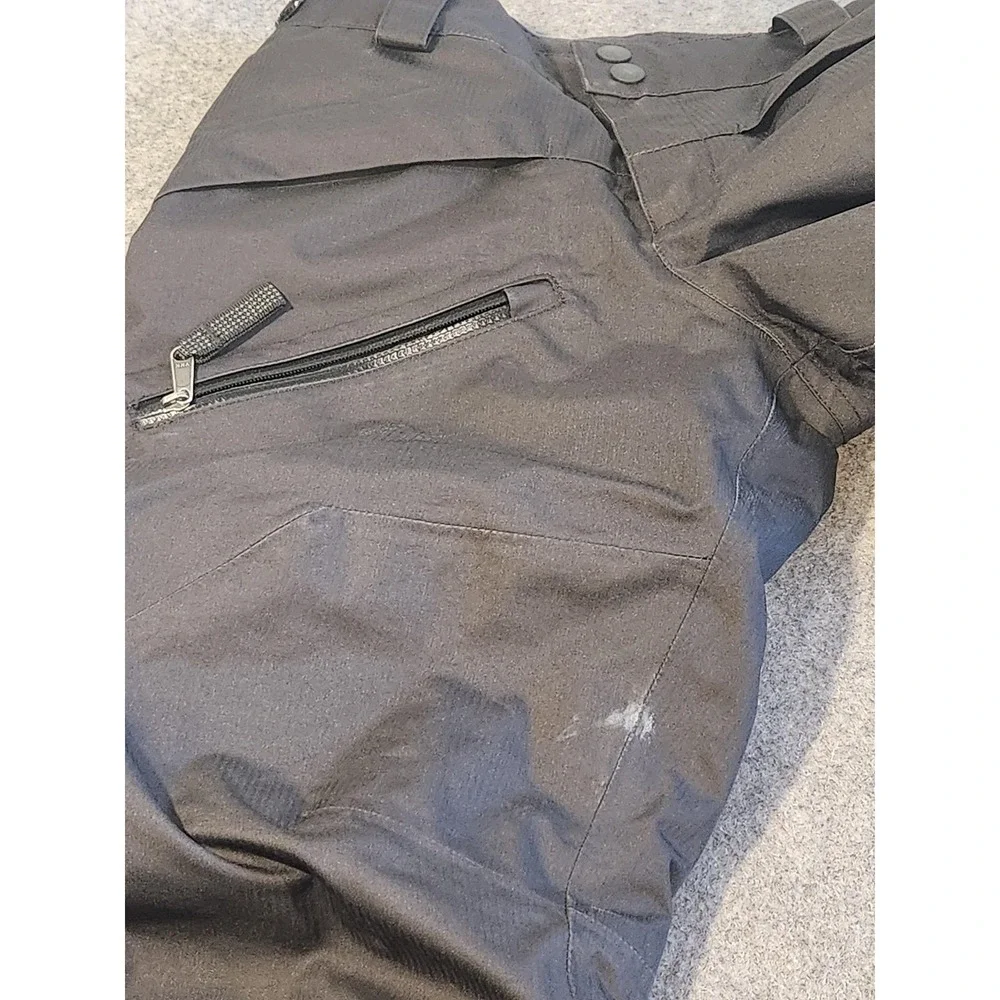 Patagonia Ski Pants Kids Size 7-8 Gray H2No Waterproof Insulated Snow STY68490